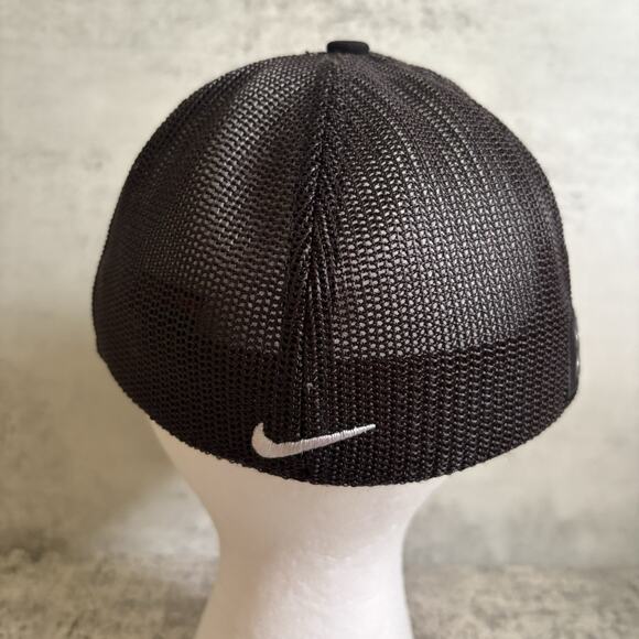 Nike Hat Fitted Mens One Size M/L Black Tiger Woods Collection VR 20XI Golf Cap - Picture 3 of 7